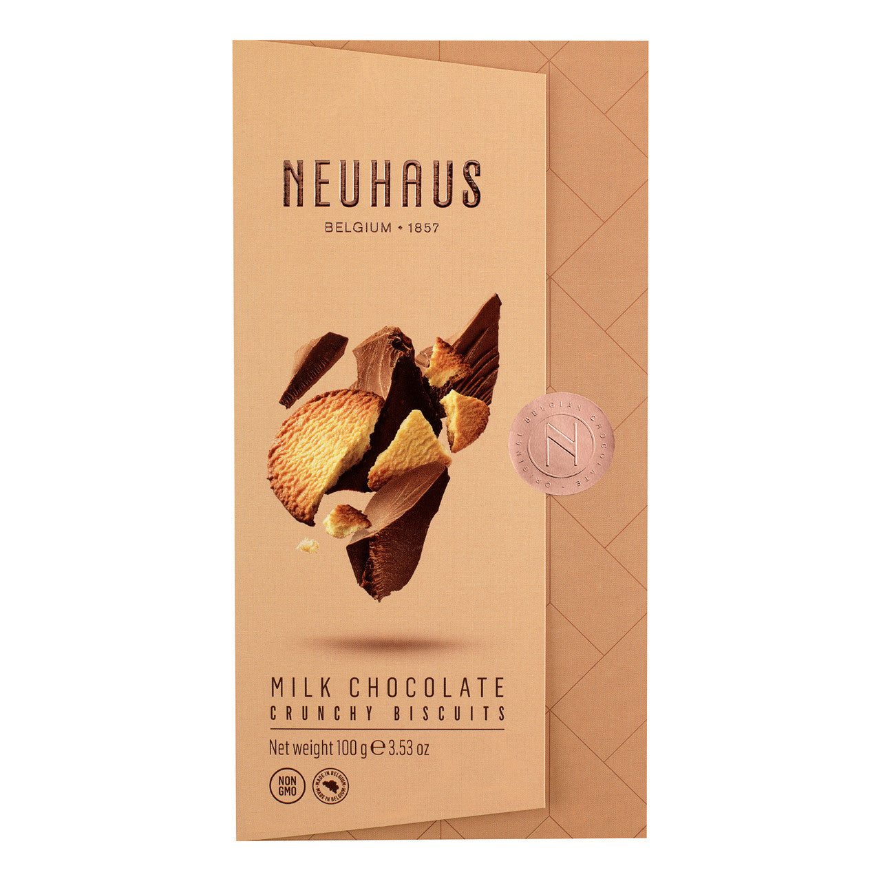 Tablet Milk Chocolate Crunchy Cookies