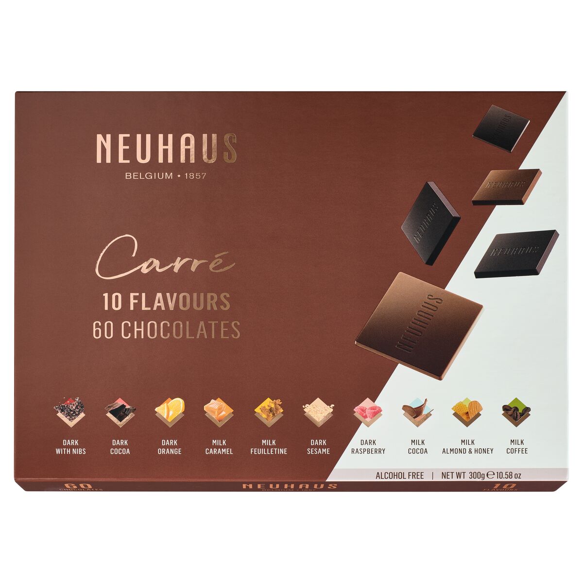 Carré - 10 Flavors, 60 pc