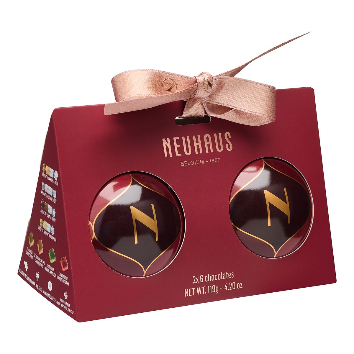 Christmas Ornaments Box  - 12 pcs (6 pcs/ornament)